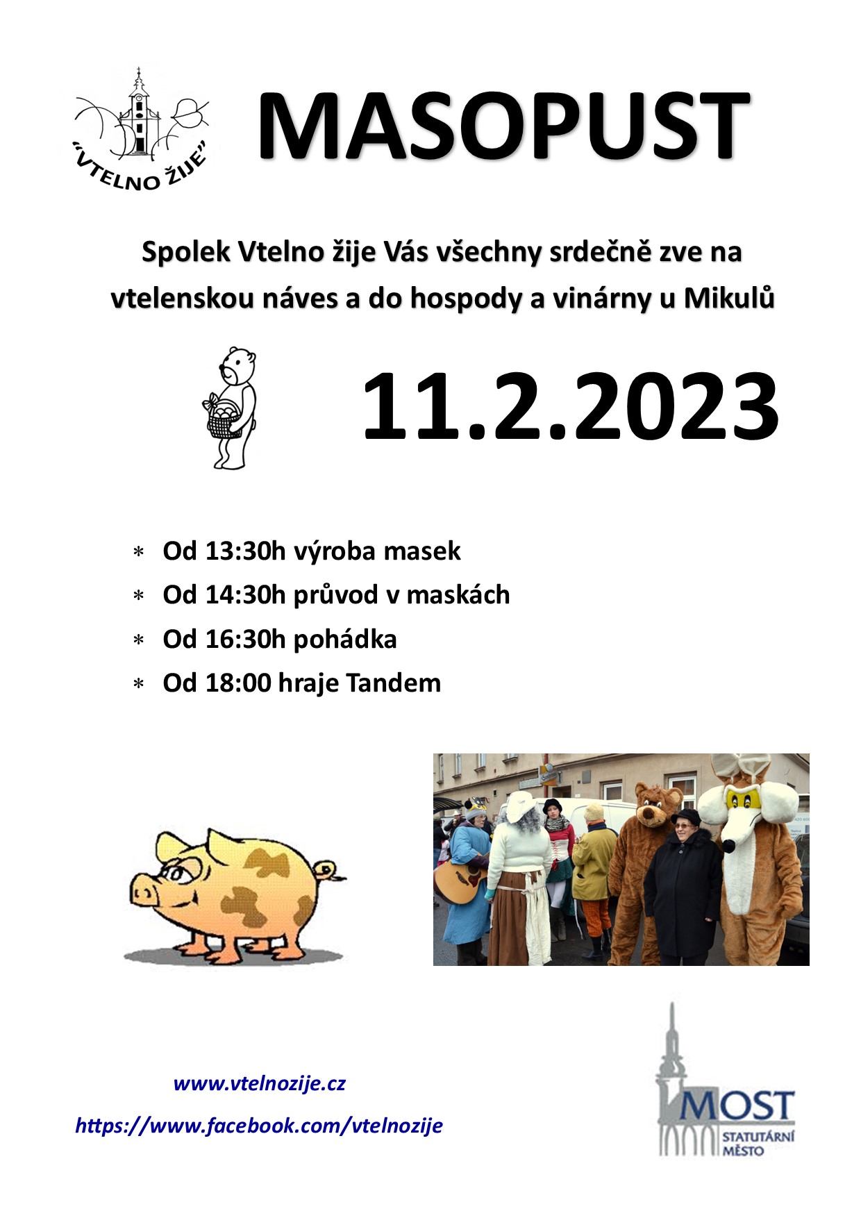 pozvánka spolku Vtelno žije