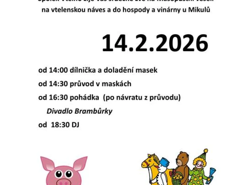 Masopust 2026